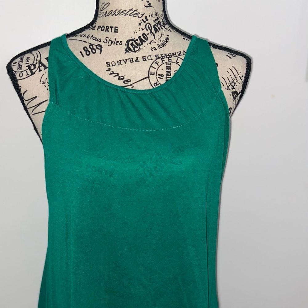 GAP Green Racerback Tank Top - Picture 1 of 4